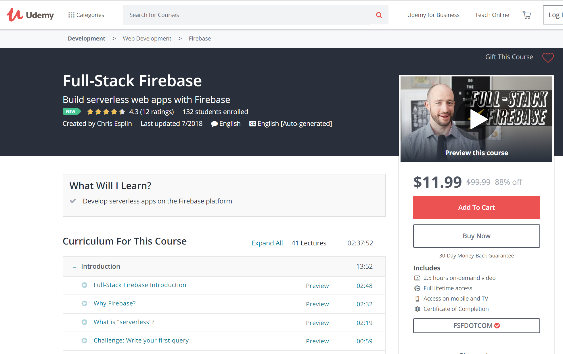The Udemy course is plenty cheap :)